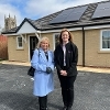 CLLR DORRIAN WITH ELIZABETH FROUDE PLATFORM HOUSING GROUP CHIEF EXECUTIVE