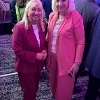 CLLR DORRIAN WITH BARONESS TAYLOR OF STEVENAGE.