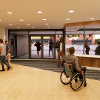 Image of revamped reception space Image of revamped reception space